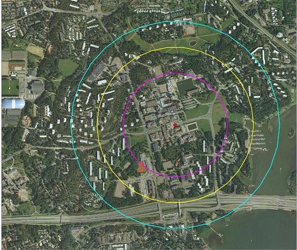 13 (33) Väestö, työpaikat ja elinkeinotoiminta 800 m on jalankulkuetäisyys metroasemalle, tällä säteellä ihmiset vielä kävelevät asunnon/työpaikan ja metroaseman välillä.