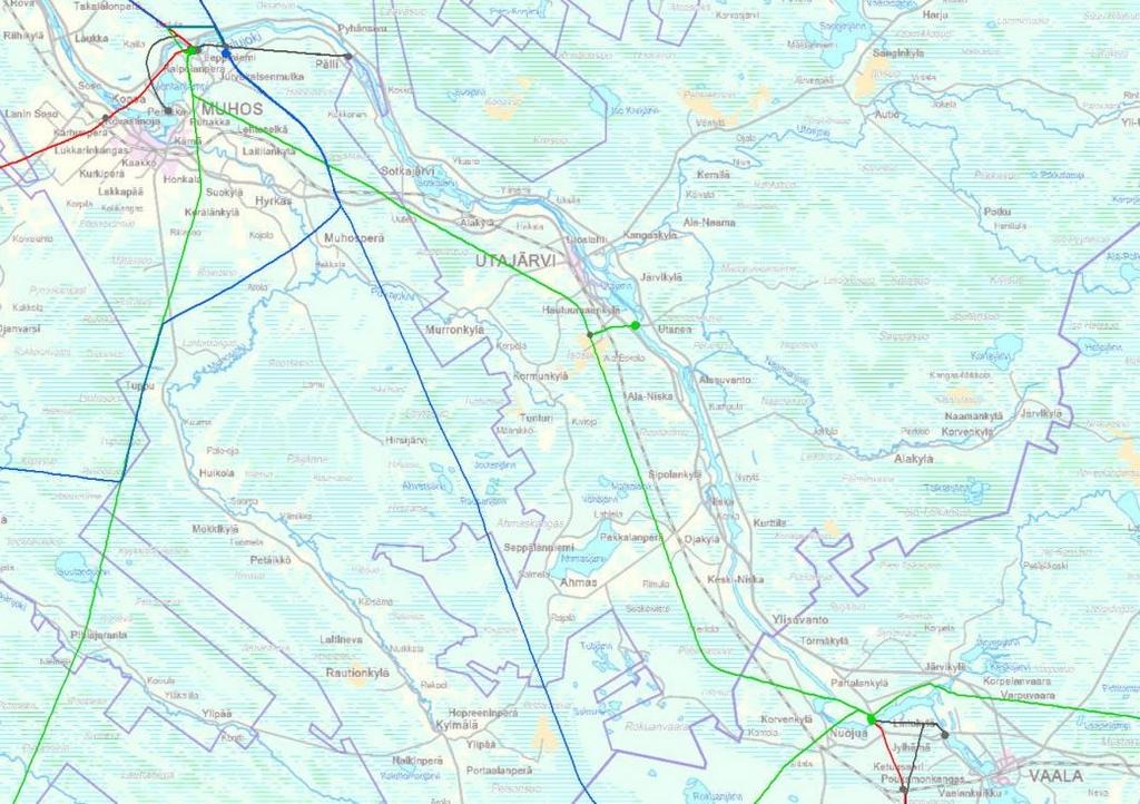 iv Pyhänselkä-Nuojua 400 + 110 kilovoltin voimajohtohanke Ympäristövaikutusten arviointiohjelma TIIVISTELMÄ Hanke ja sen perustelut Tässä ympäristövaikutusten arviointimenettelyssä tarkastellaan