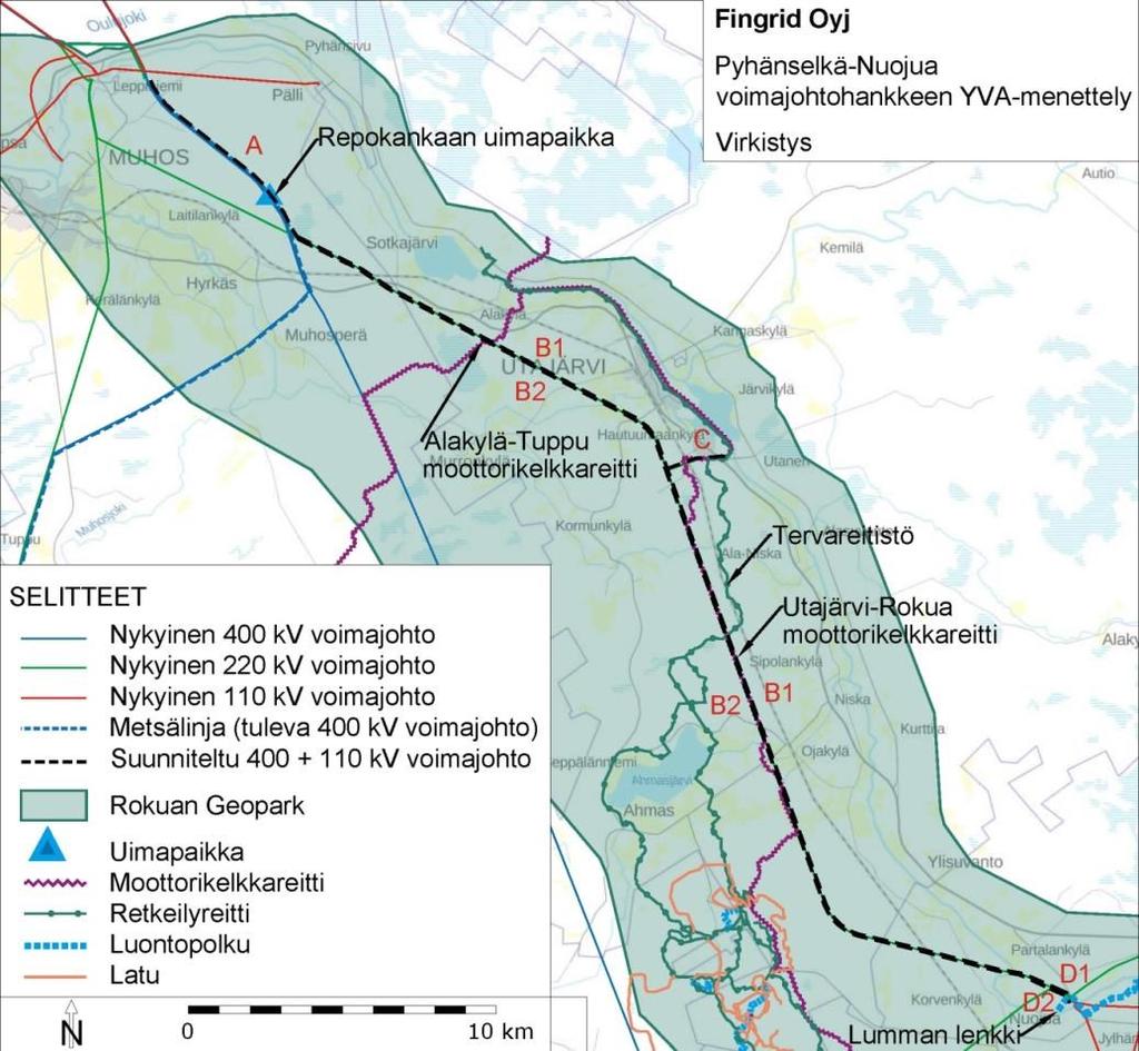 Ympäristövaikutusten arviointiohjelma 53 Kuva 5.21.