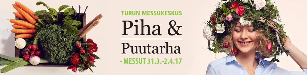 Puutarhamessut Turussa 1.4. Lisätietoa retken aikataulusta ja hinnasta saat Airilta 0400 639 754. Teemme retken yhdessä Perttelin Marttojen kanssa.