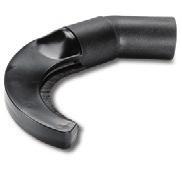 0 1 kpl ID 40 220 mm 45 rubber suction nozzle (DN 40), oil-resistant and suitable for vacuuming machines.