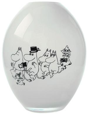 glass 2010-2012 Muumiperhe / Moomin Family MUUMI HEHKULAMPPU lasi