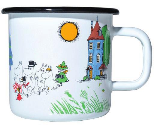 Little My mug 2,5dl Muumilaakso lautanen 18cm /