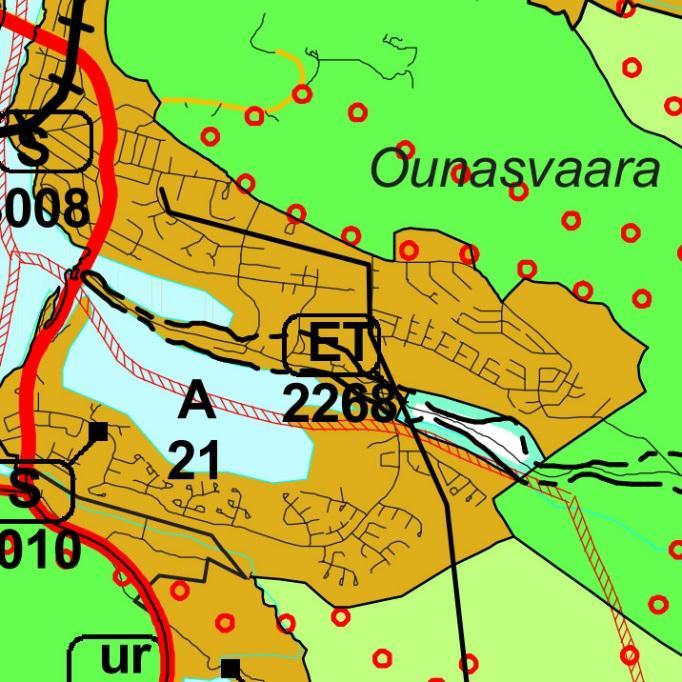 SUUNNITTELUALUE Suunnittelualue on Rovaniemen 7. kaupunginosassa Kolpeneen Keskuslaitoksen alueella.