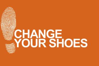 Change your shoes -hankkeen mukaan kenkäteollisuuden työntekijöillä eri puolilla maailmaa on oikeus elämiseen riittävään palkkaan ja turvallisiin työoloihin ja kuluttajilla on oikeus turvallisiin