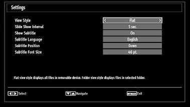 Slideshow Options Play ( button): Plays all media fi les starting with the selected one. Stop ( button): Stops playback. Pause ( button): Pauses the selected playback.