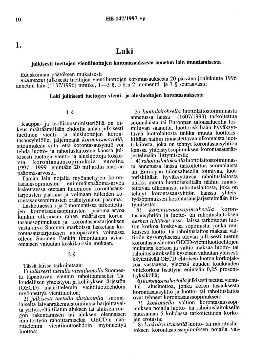 10 HE 147/1997 vp 1.