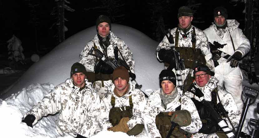 Kapteeni Juha Massinen Talvisodankäynnin peruskurssi - Cold weather operations basic course 7.-16