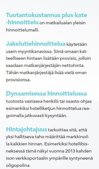 Hinnoittelumallit jakelukanavissa Hinnoittelu ohjaa nykyään kysyntää reaaliaikaisesti 10.5.