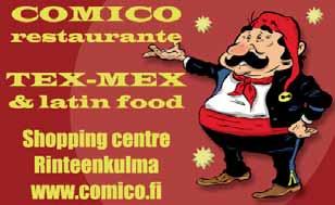 Also a Take Away! Koskikatu 21 Tel. 016-319 331 Fax.