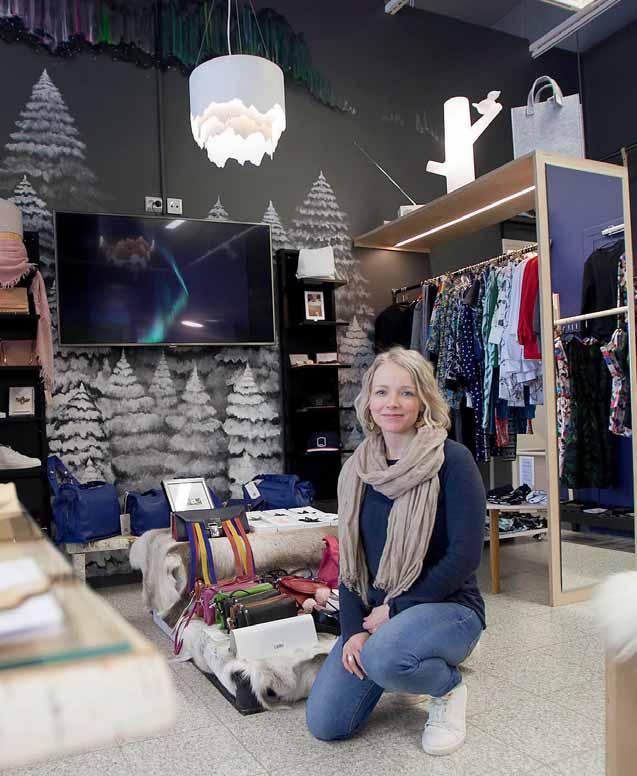 There s clothing, jewellery made from wood and reindeer hide, wooden wristwatches and sunglasses, leather bags, Finnish superfoods, and plenty more great items.