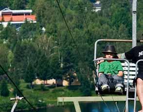 Another outstanding destination in Ounasvaara is the Rollo MTB Bike Park where you can ride along marked downhill and mountain bike trails.
