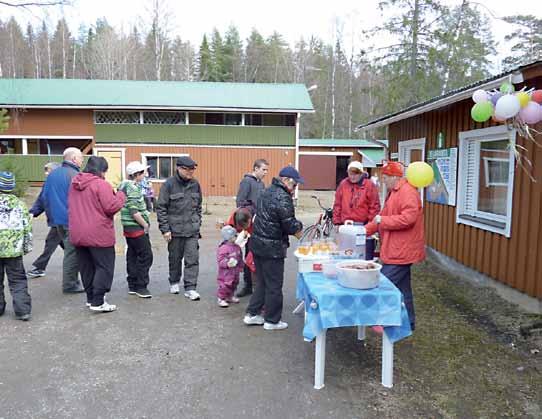 Varaslähtö Vappuun treffi 27-29.4. Nurmijärven karavaanarit kokoontuivat kevään kynnyksellä yhteisille vapputreffeille Padasjoen Telarantaan.