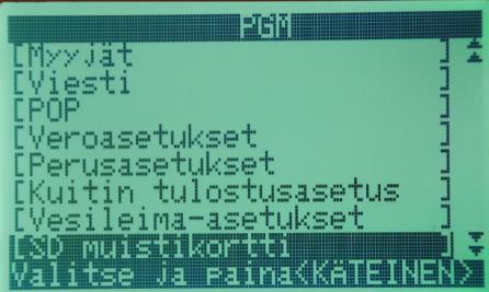 Kontrollin tallennus SD-kortille: Casio SE-sarjan kassapääte
