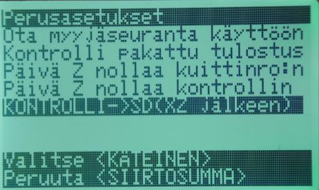 Valitse Perusasetukset -> Päivä Z nollaa kontrollin -> Kyllä