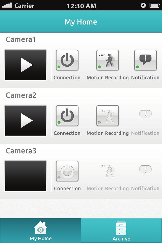 HomeMonitor TM käyttäminen älypuhelimella tai tabletilla Vieraile http://monitor.y-cam.