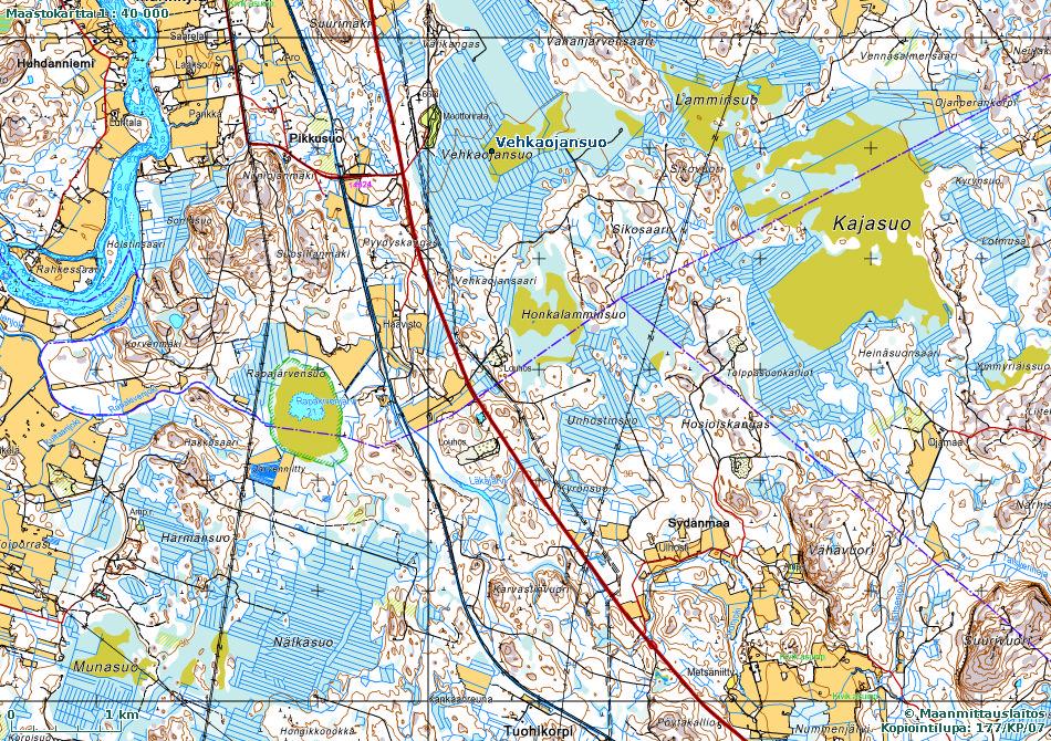 VE1 pv-kenttä PUMPPU 1b 3 KOUVOLAN
