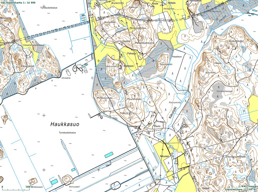 PUMPPU 2 H2 PUMPPU 1 H1 KOUVOLAN HAUKKASUON