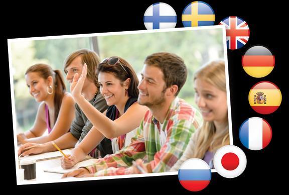 4. VAHVA KANSAINVÄLINEN PAINOTUS Espoon lukioista eniten kieliä ja niissä kursseja englanti (A) ruotsi (A, B1) ranska (A, B2, B3)