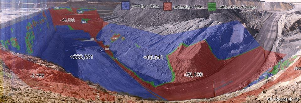 Lisätty todellisuus Geologiset kartat, geofysiikan mittaustulokset tai geokemian