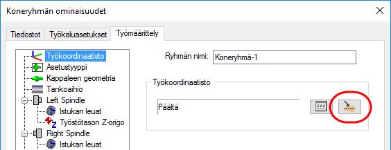 Mastercam 2017 uudet piirteet Mill-Turn uudet piirteet Solidin suuntaaminen MILL-TURN UUDET PIIRTEET Valinta solidin suuntaamiseksi lisättiin Latheen ("Solidin suuntaaminen