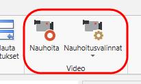 Mastercam 2017 uudet piirteet Ohjelman uudet yleispiirteet Videon nauhoitus Mastercam Simulatorin tarkastuksen ja simuloinnin vaiheet voidaan nyt nauhoittaa yleiseen.