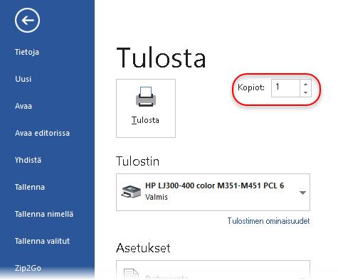 Mastercam 2017 uudet piirteet Ohjelman uudet yleispiirteet Useiden kopioiden tulostus Nyt voidaan tulostaa