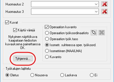 Mastercam 2017 uudet piirteet Ohjelman uudet yleispiirteet Mahdollisuus XML-kansion tyhjentämiseen Uudella valinnalla voidaan poistaa aikaisempien asetuslehti-istuntojen aikana luodut XMP- ja