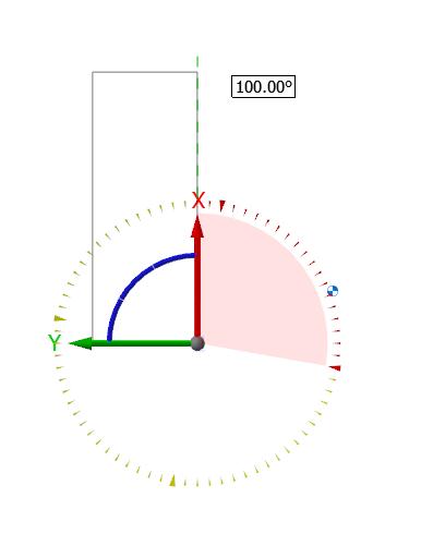 Mastercam 2017 uudet piirteet Design uudet piirteet Pystysuorasti Dynaamisen akselistosymbolin muokkaaminen Dynaamisen akselistosymbolin yhteydessä on painike, jolla
