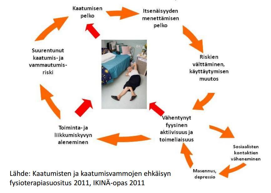 INAKTIVITEETIN SEURAUKSENA Jopa 5%/vrk lihasvoimasta vähenee ensimmäisen viikon aikana (Timonen, Leena 2007 Kuopion yliopiston julkaisu D.Lääketiede 406) Osteoporoosi lisääntyy n.