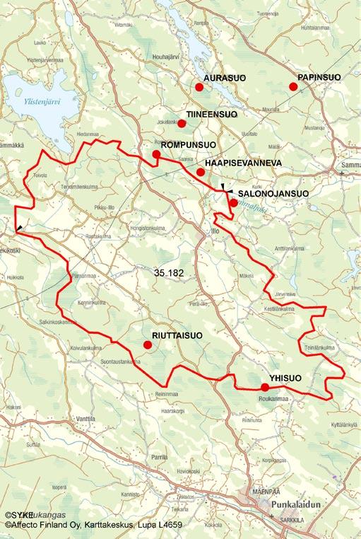 4.1.4 Sammunjoen va 35.18 4.1.4.1 Sammaljoen keskiosan a 35.