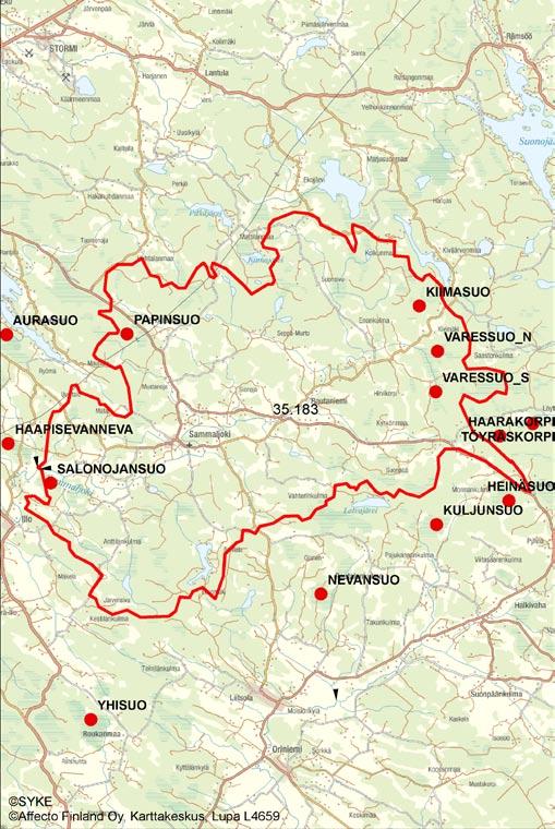 4.1.4.2 Sammaljoen yläosan va 35.