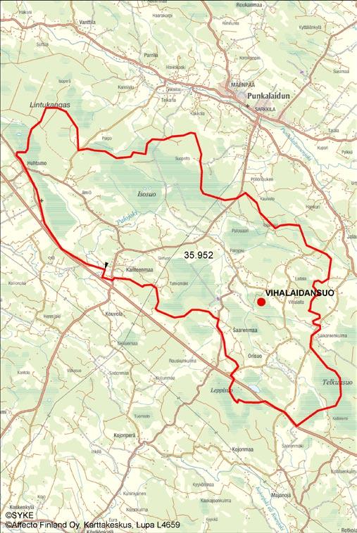 4.4.2 Kourajoen va 35.95 4.4.2.1 Palojoen va 35.