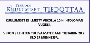 Tilaisuus on avoin kaikille, joita sairaus koskettaa potilaana, omaisena, hoitajana tai on muusta syystä kiinnostunut asiasta.