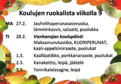 30. Uudet laulajat tervetulleita. Lapsikuorot: Yppäri to 2.3. klo 11 ja Parhalahti to 2.3. klo 12.15. Messu su 5.3. klo 18. Lähetyskahvila.