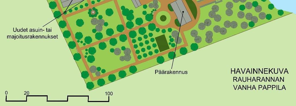 Pääosiltaan rakennetut pientaloalueet on kaavoitettu erillispientalojen korttelialueeksi (AO) ja korttelien 1201 ja 1202 AP-merkinnät poistuvat.