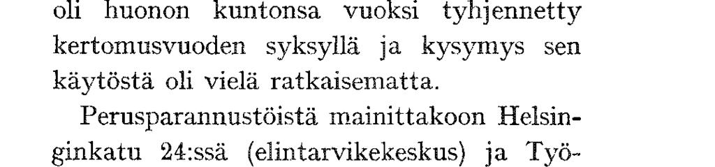 13. set olivat yht. 878 033 mk, josta pääosa eli n. 71 % oli palkkakustannuksia. Tutkikunnossapitoon käytettiin toisisältyvänä 85 493 mk, muskaluston lisähankinkäytettiin 62 316 mk.