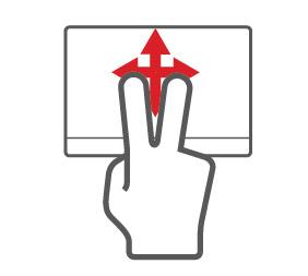 18 - Tarkka kosketusalusta Pyyhkäise sisäänpäin reunasta Avaa Windowsin työkalut pyyhkäisemällä kosketusalustan keskustaa kohden oikeasta tai vasemmasta reunasta.