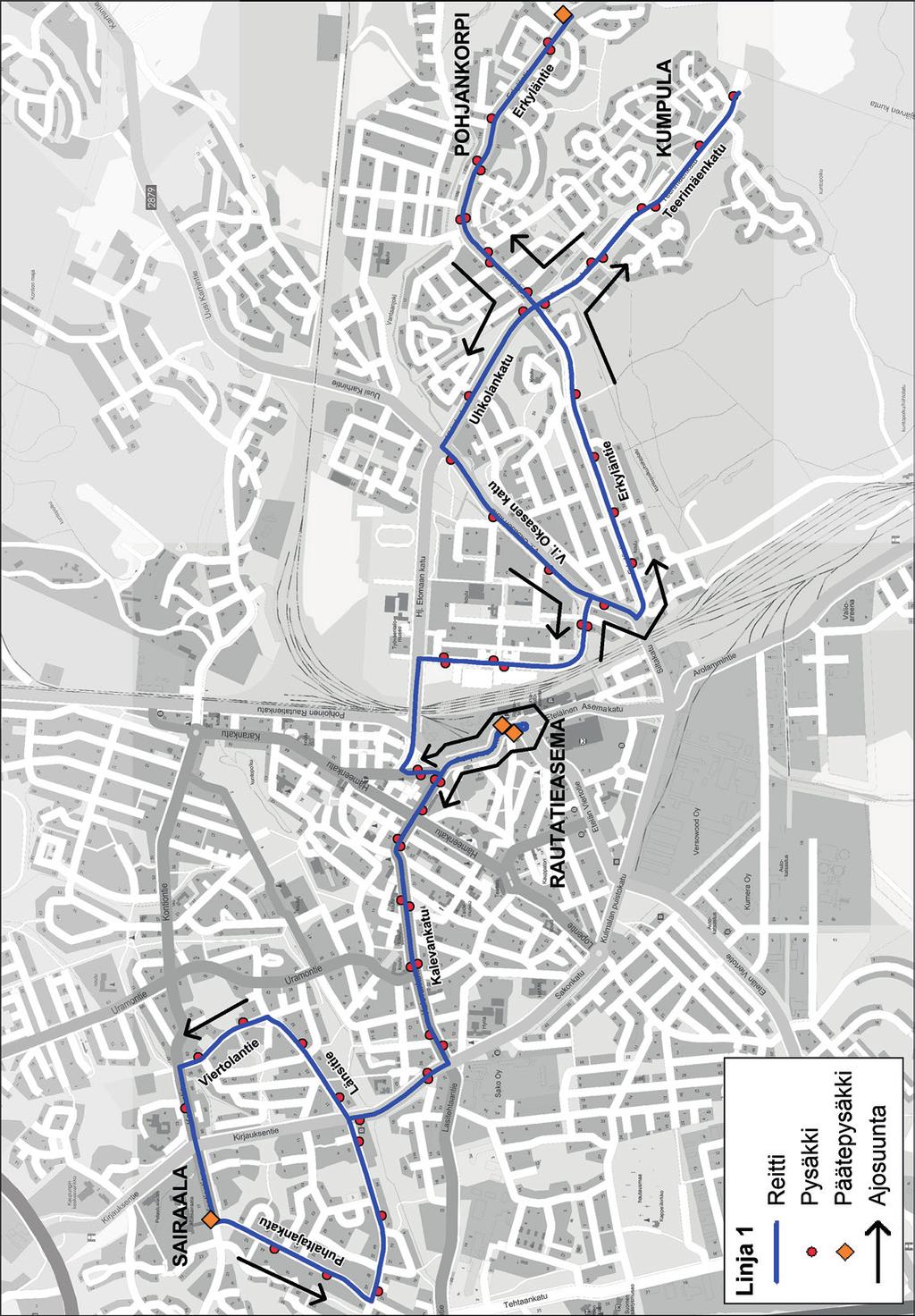 22 Linja 1 Riihimäen