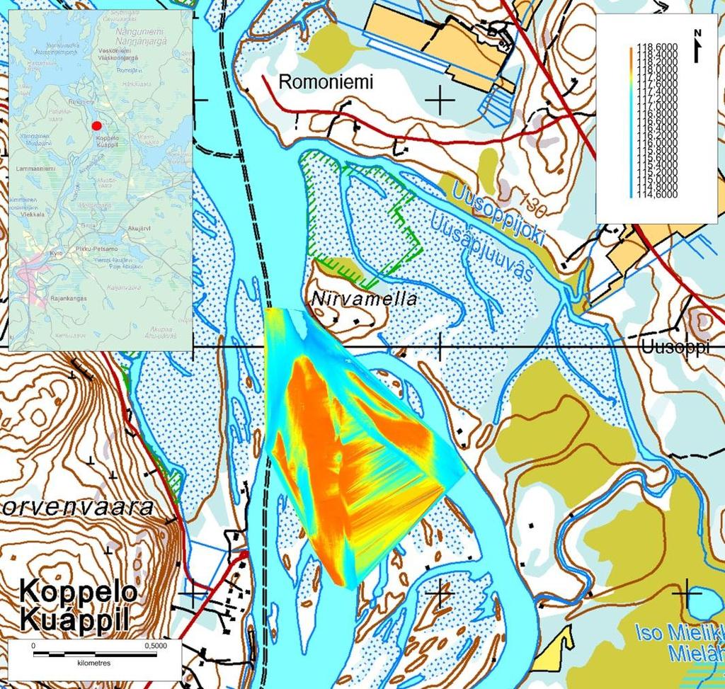 hiekkasärkkä (Nirvamella) Näverniemen mutkasta voisi saada paremman