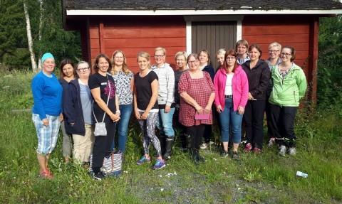 14 Emmojen kauden aloitus partiomajalla Meillä oli kauden aloitus tänä vuonna