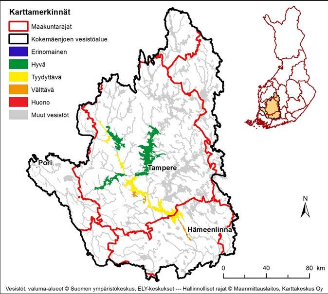 2.2 Järvien ekologinen tila Vesistöt ja etenkin järvet ovat tärkeä osa monen pirkanmaalaisen ympäristöä. Ne tarjoavat monipuolista virkistysmahdollisuutta ympäri vuoden.