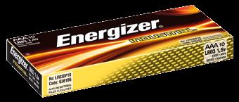 61,5 142 100 X 268-8245 Energizer Industrial 9V/6LR61/522 BULK 9 v