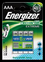 2xAA 2000 mah 1NMP=4 kpl 140 4 X 510-9125 Energizer Mini NiMH-Laturi sis.