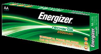 D/E95 NiMH 2500mAh BL2 1,2 v 33,0 60,5 70 6 8760086 185-8055 Energizer Power Plus 9V/HR22 NiMH 175mAh BL1 9 v 26,5 18 48,5 42