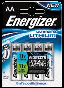 Energizer L91/AA Ultimate Lithium BULK 1,5 v 14,5 44,5 15 620 8760034 364-8015