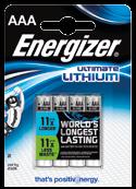 Energizer L92/AAA Ultimate litium DP10 1,5 v 10,5 44,5 8 10 X 364-8025 Energizer