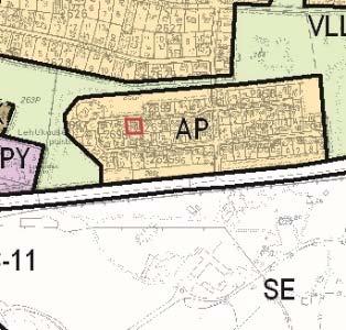 2.2.2 Tampereen kantakaupungin yleiskaava Tampereen kantakaupungin 12.12.2000 vahvistetun yleiskaavan mukaan alue on pientalovaltaista asuntoaluetta (AP). Alue varataan pientaloille.