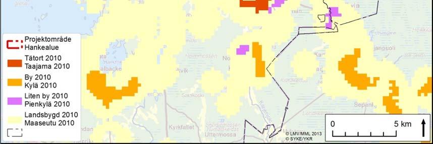 Osa voimaloista sijoittuu metsätaloudellisesti vähätuottoisille alueille, eikä näillä voimaloilla ole vaikutuksia metsätalouteen.