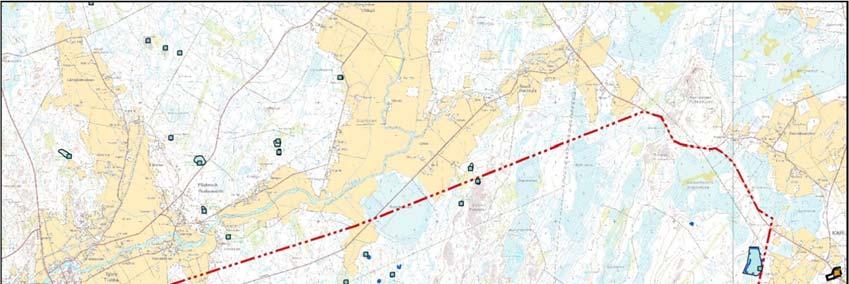 Rekisterinro Nimi Tyyppi/alatyyppi Ajoitus - 33 Kristiinankaupunki Spangmossen hautaus: röykkiö varhaismetallikautinen n - 34 Kristiinankaupunki